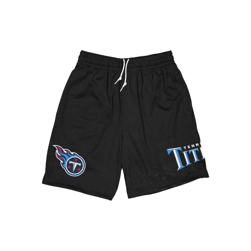 Tennessee Titans Mesh Black Shorts made by New Era