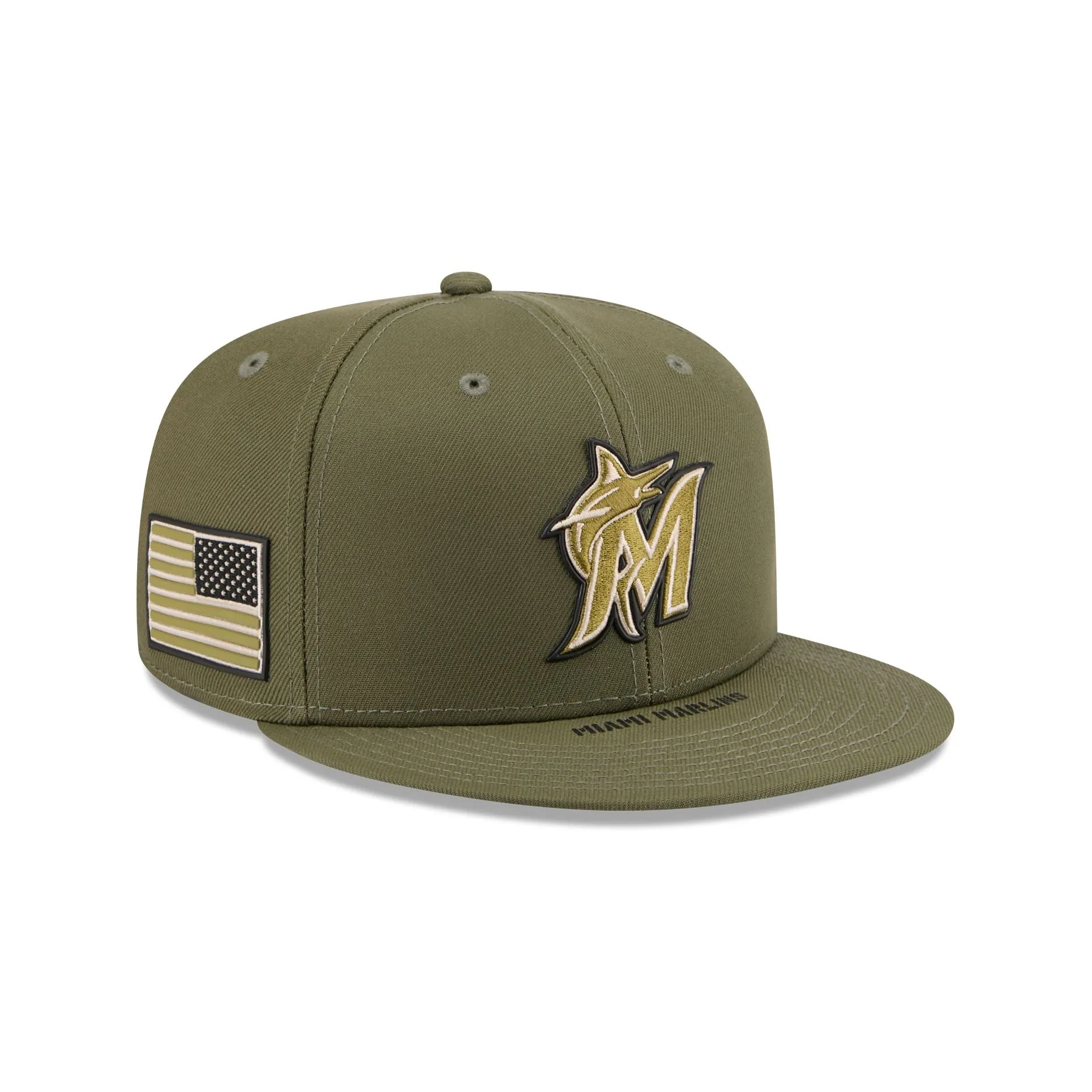 Miami Marlins Armed Forces Day 2026 59FIFTY Fitted Hat sold by New Era
