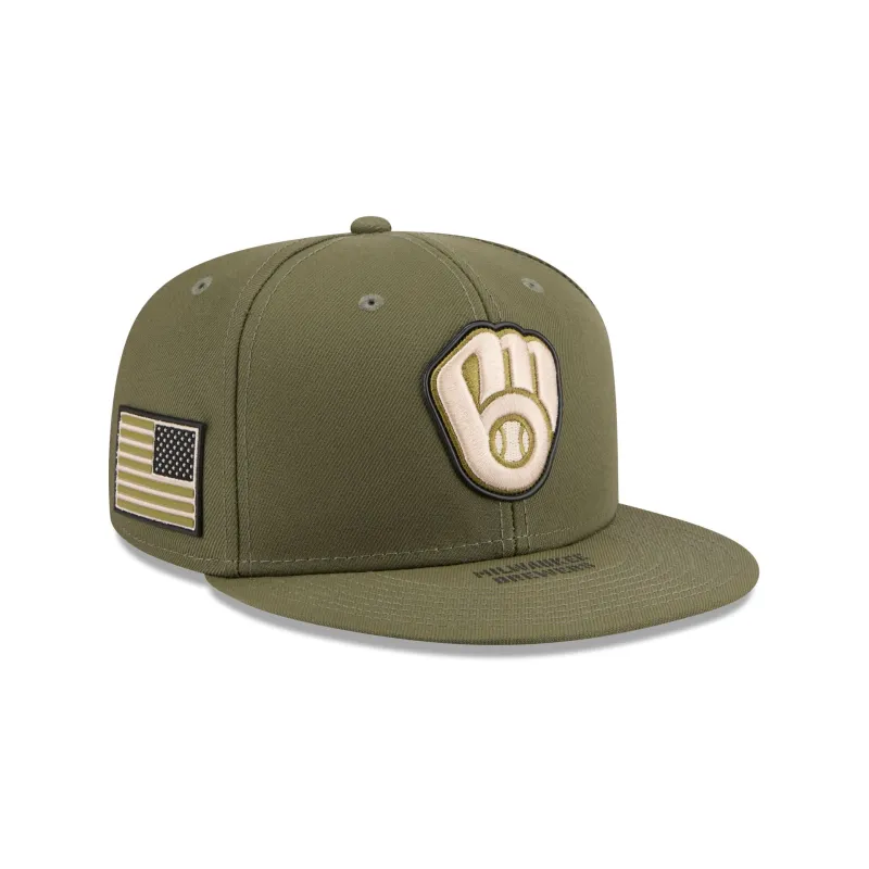 Milwaukee Brewers Armed Forces Day 2026 59FIFTY Fitted Hat made by New Era