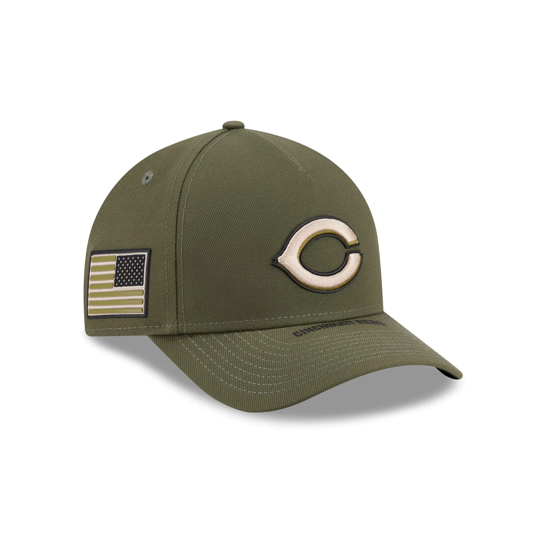 Cincinnati Reds Armed Forces Day 2026 9FORTY M-Crown A-Frame Snapback Hat sold by New Era