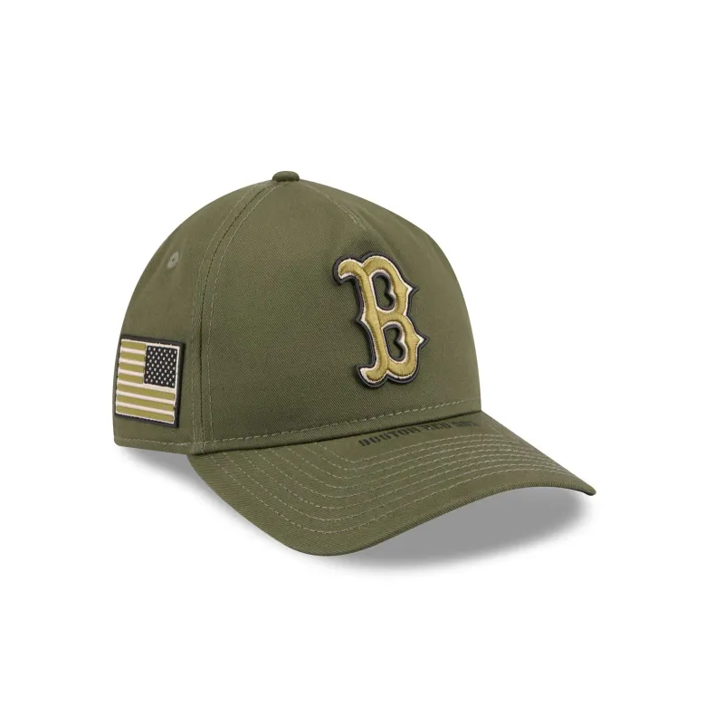 Boston Red Sox Armed Forces Day 2026 9TWENTY A-Frame Adjustable Hat made by New Era