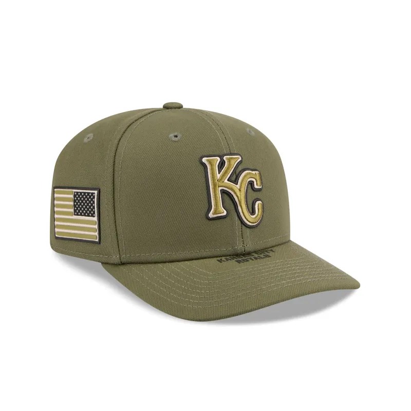 Kansas City Royals Armed Forces Day 2026 9SEVENTY Stretch-Snap Hat made by New Era