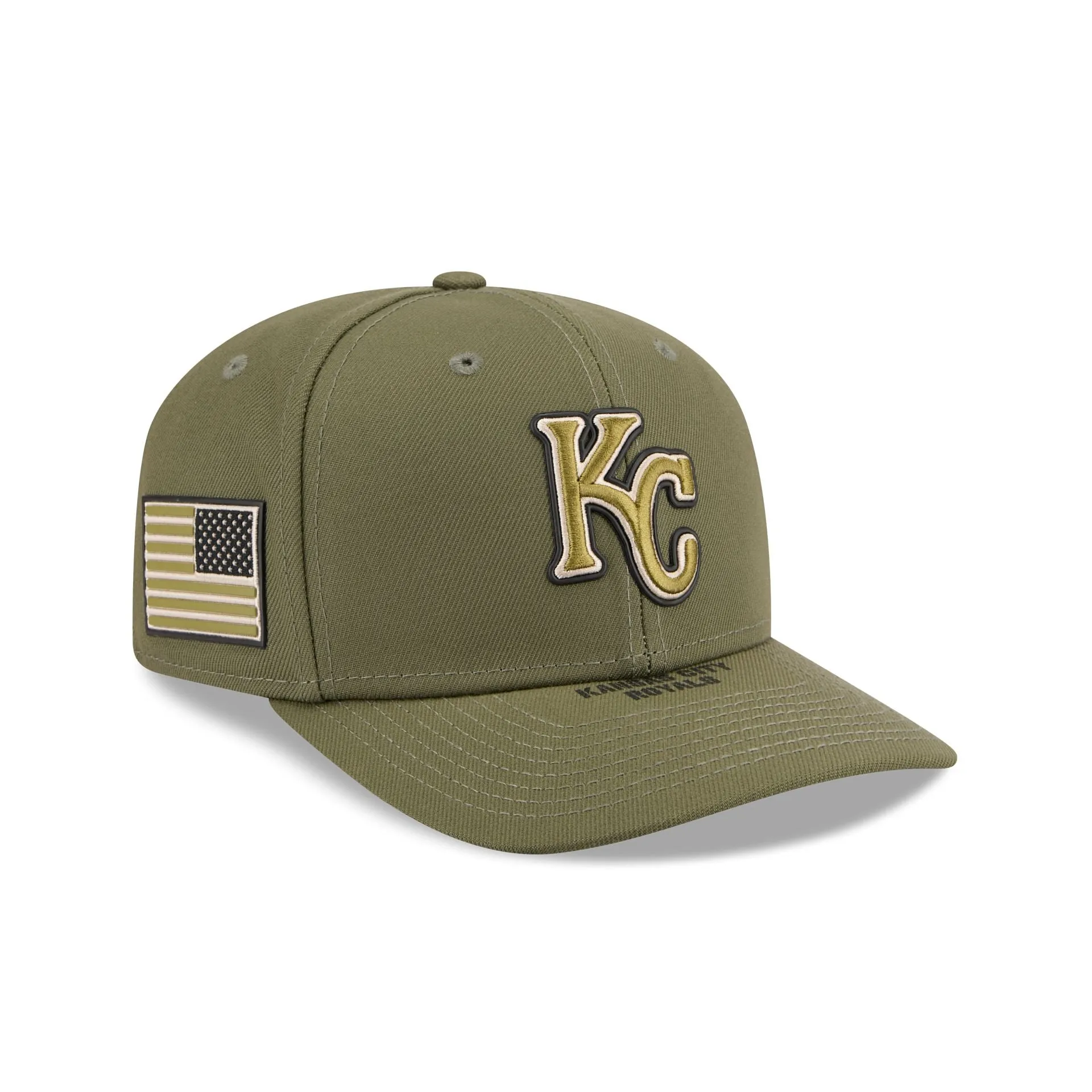 Kansas City Royals Armed Forces Day 2026 9SEVENTY Stretch-Snap Hat sold by New Era