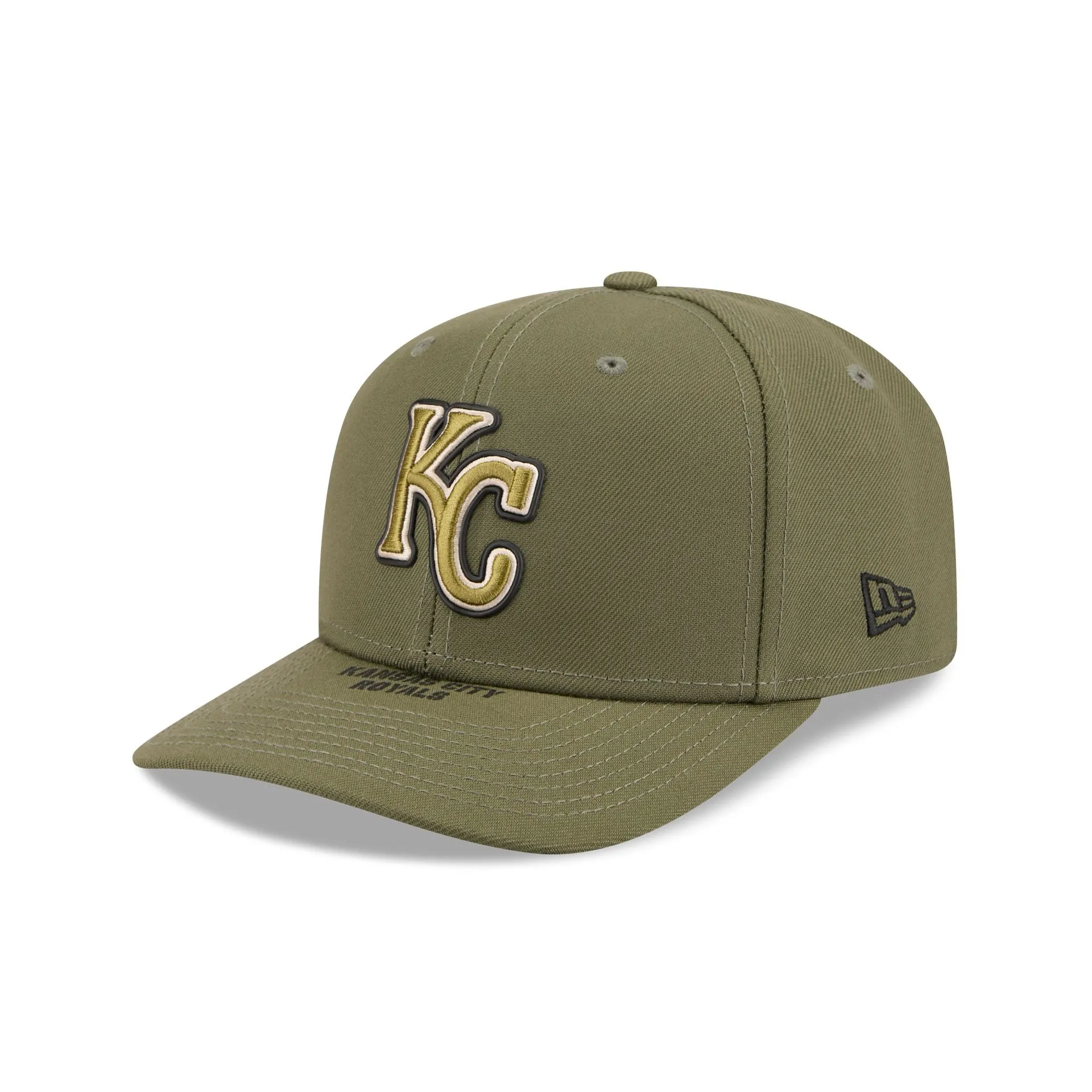 Kansas City Royals Armed Forces Day 2026 9SEVENTY Stretch-Snap Hat sold by New Era product image thumbnail 3