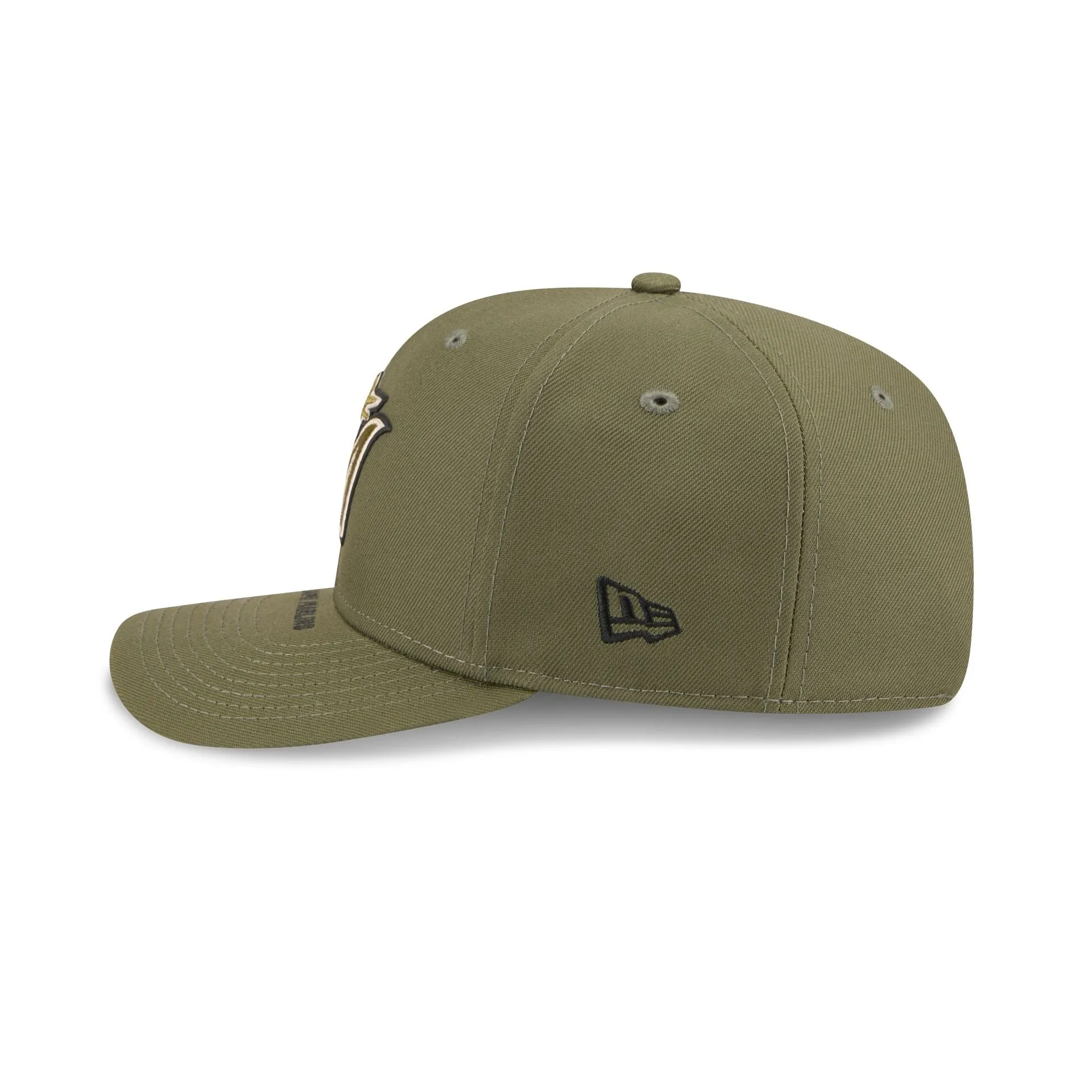 Miami Marlins Armed Forces Day 2026 9SEVENTY Stretch-Snap Hat sold by New Era product image thumbnail 5