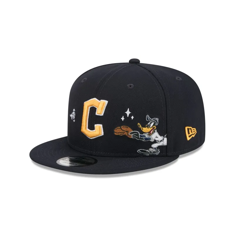 Cleveland Guardians Daffy Duck Catch 9FIFTY Snapback Hat made by New Era