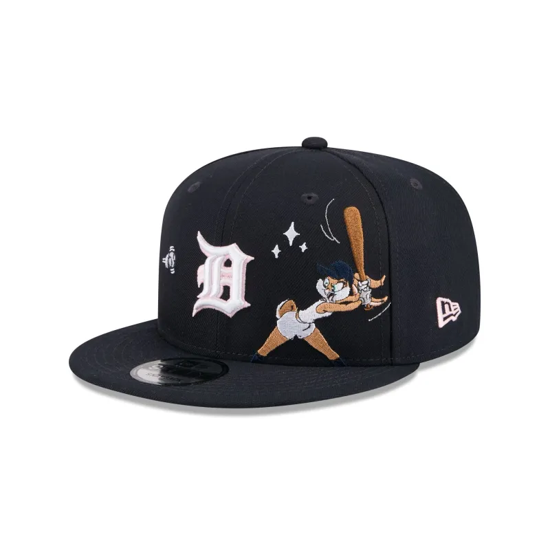 Detroit Tigers Lola Bunny Swing 9FIFTY Snapback Hat made by New Era