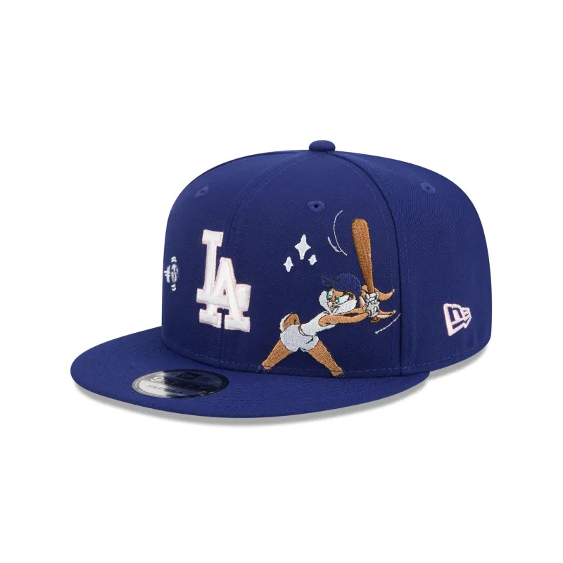 Los Angeles Dodgers Lola Bunny Swing 9FIFTY Snapback Hat made by New Era
