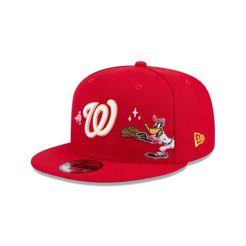 Washington Nationals Daffy Duck Catch 9FIFTY Snapback Hat made by New Era