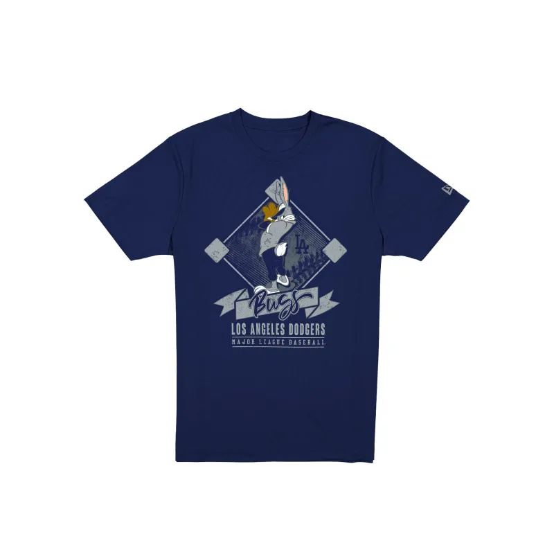 Los Angeles Dodgers Bugs Bunny Pitch T-Shirt made by New Era