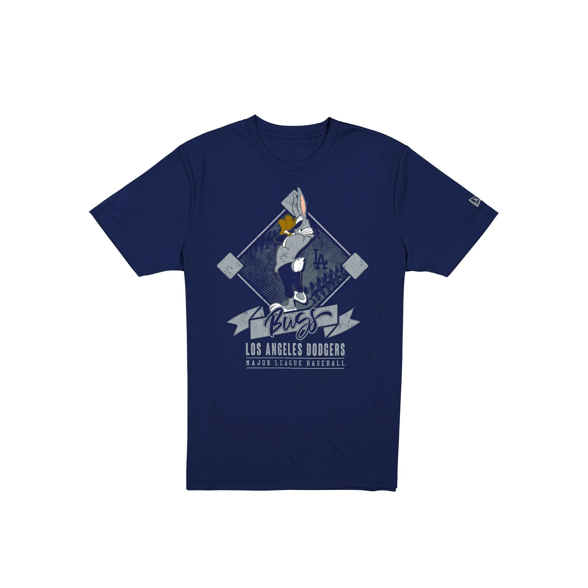 Los Angeles Dodgers Bugs Bunny Pitch T-Shirt sold by New Era