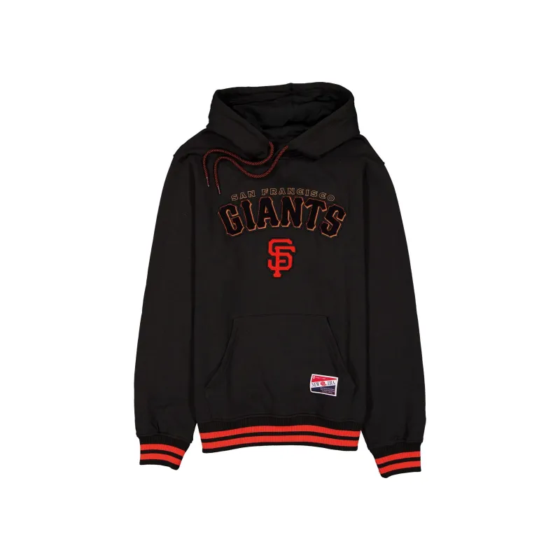 San Francisco Giants Throwback Felt Logo Hoodie made by New Era