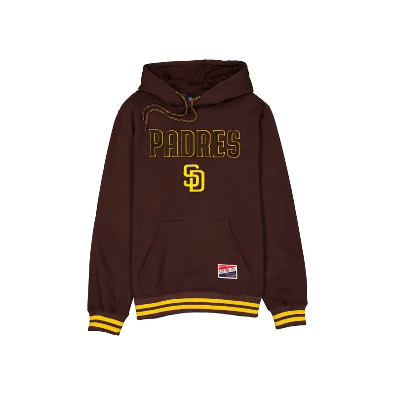 San Diego Padres Throwback Felt Logo Hoodie made by New Era