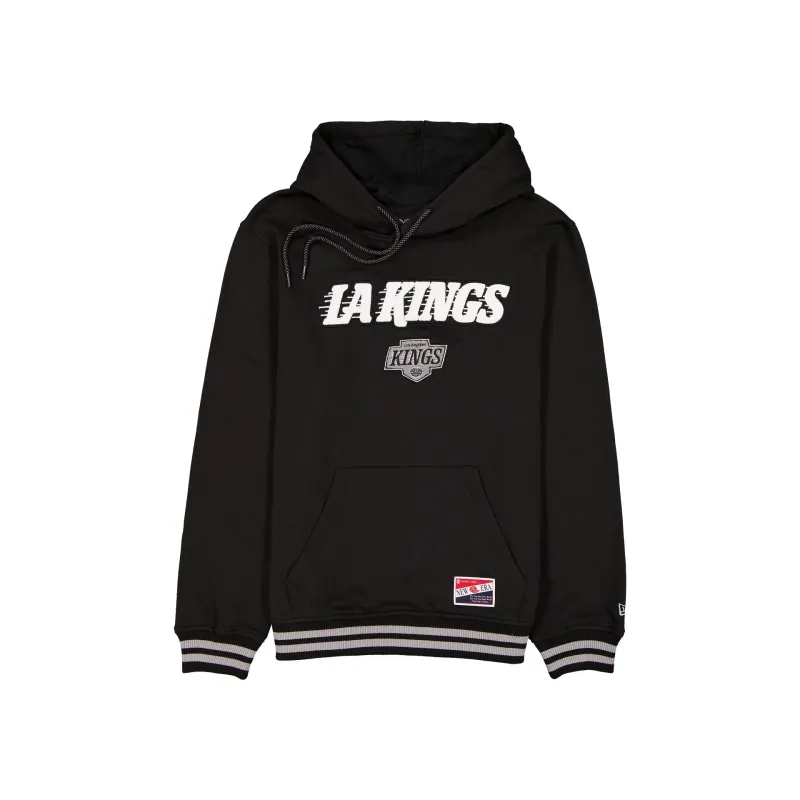 Los Angeles Kings Throwback Felt Logo Hoodie made by New Era