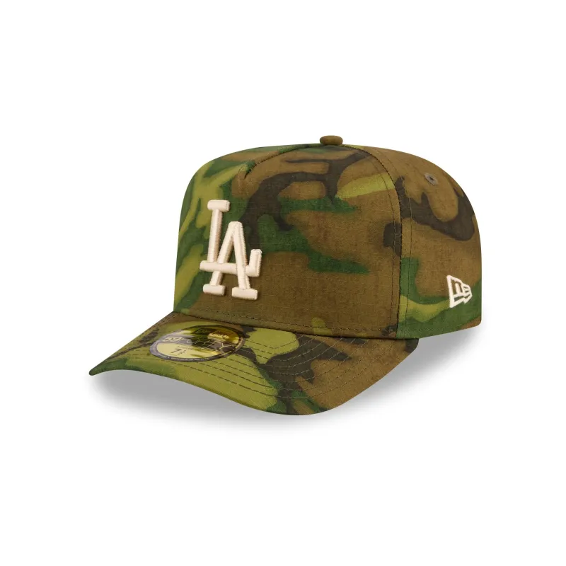 Los Angeles Dodgers Three Looms Ripstop Camo 59FORTY A-Frame Fitted Hat made by New Era