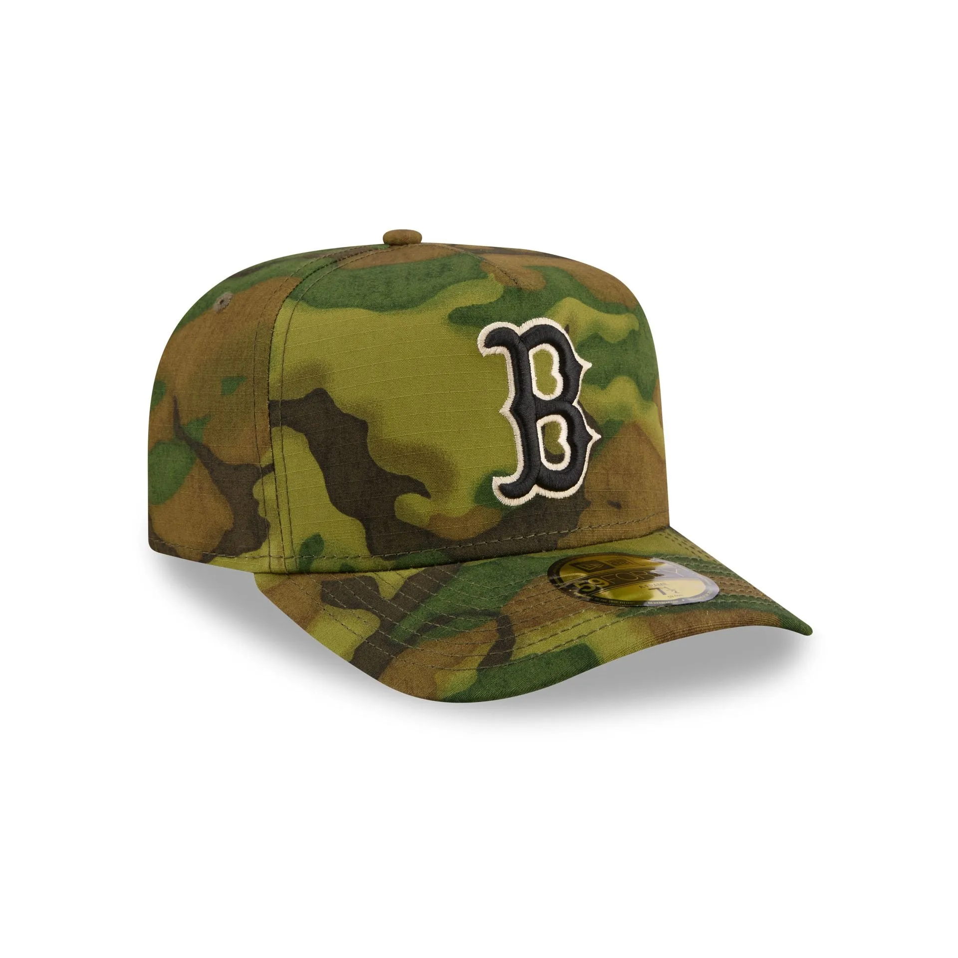Boston Red Sox Three Looms Ripstop Camo 59FORTY A-Frame Fitted Hat sold by New Era product image thumbnail 3