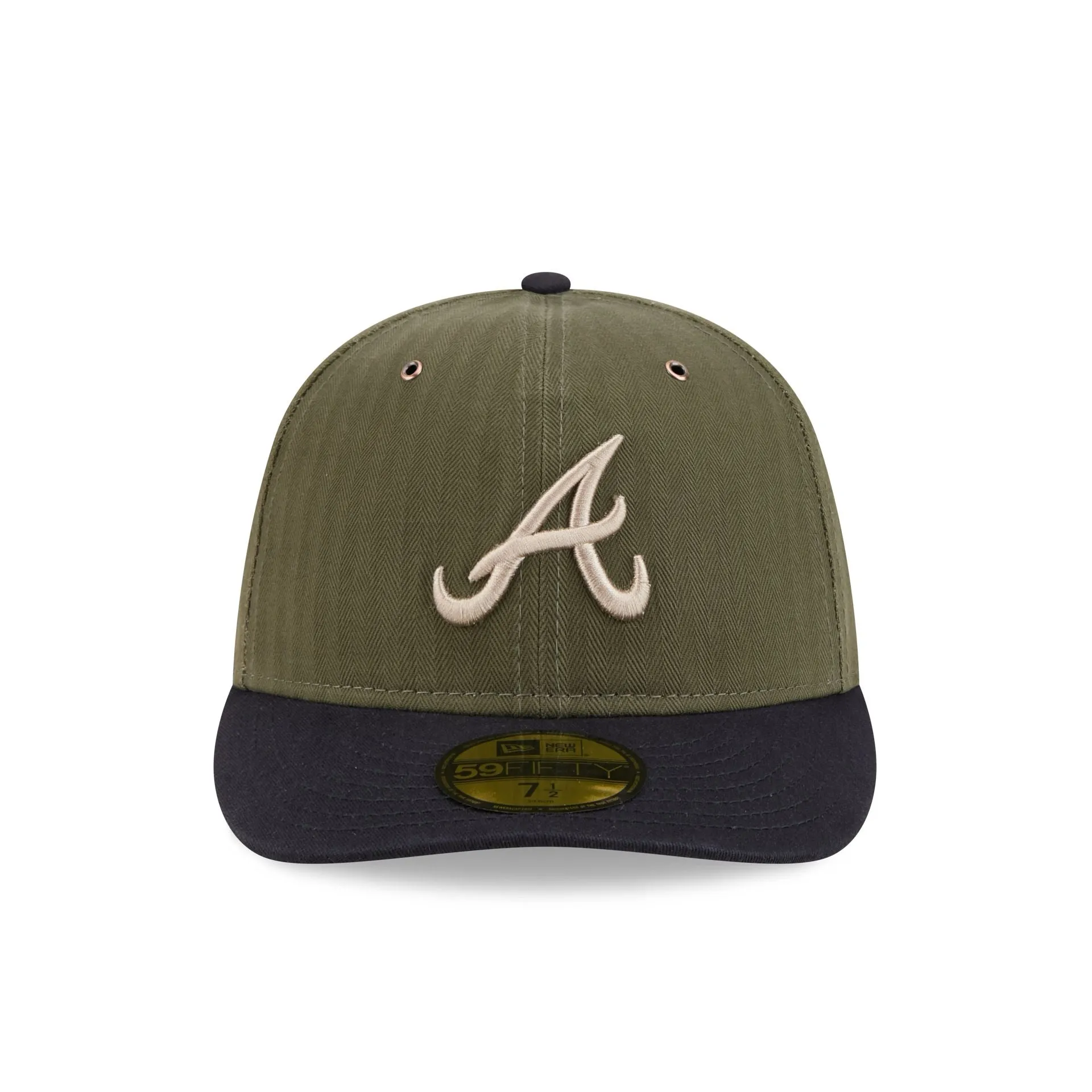 Atlanta Braves Three Looms American Herringbone 59FIFTY Fitted Hat sold by New Era product image thumbnail 2