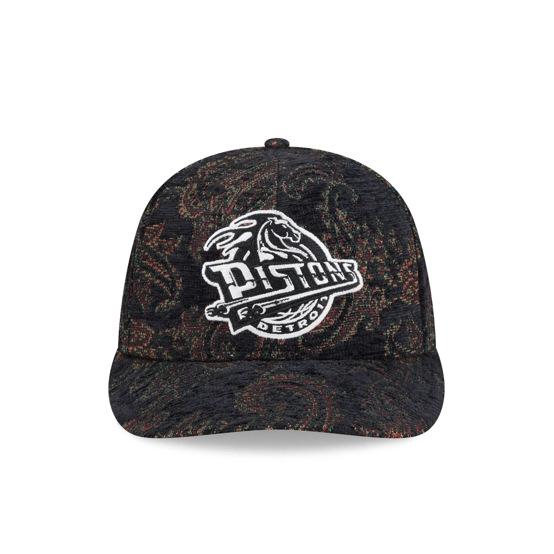 Detroit Pistons Three Looms Jacquard Chenille 59FIFTY Fitted Hat sold by New Era product image thumbnail 2