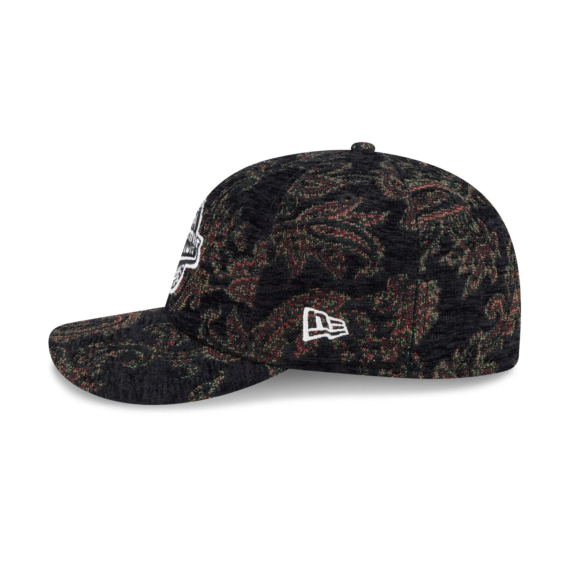Detroit Pistons Three Looms Jacquard Chenille 59FIFTY Fitted Hat sold by New Era product image thumbnail 4