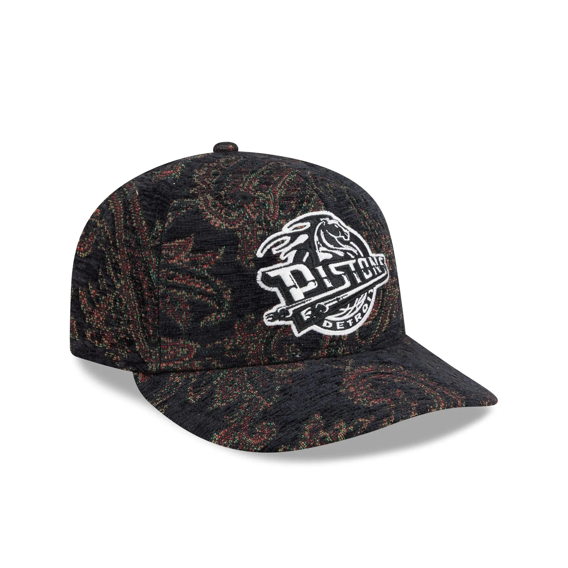 Detroit Pistons Three Looms Jacquard Chenille 59FIFTY Fitted Hat sold by New Era product image thumbnail 3