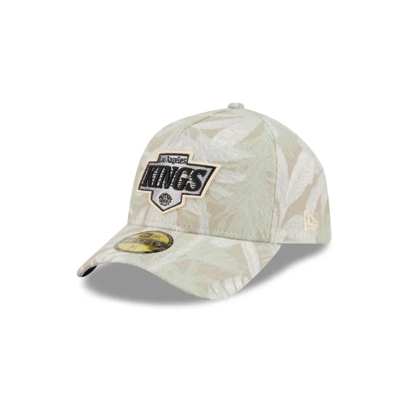 Los Angeles Kings Three Looms Leafy Palm 59FORTY A-Frame Fitted Hat made by New Era