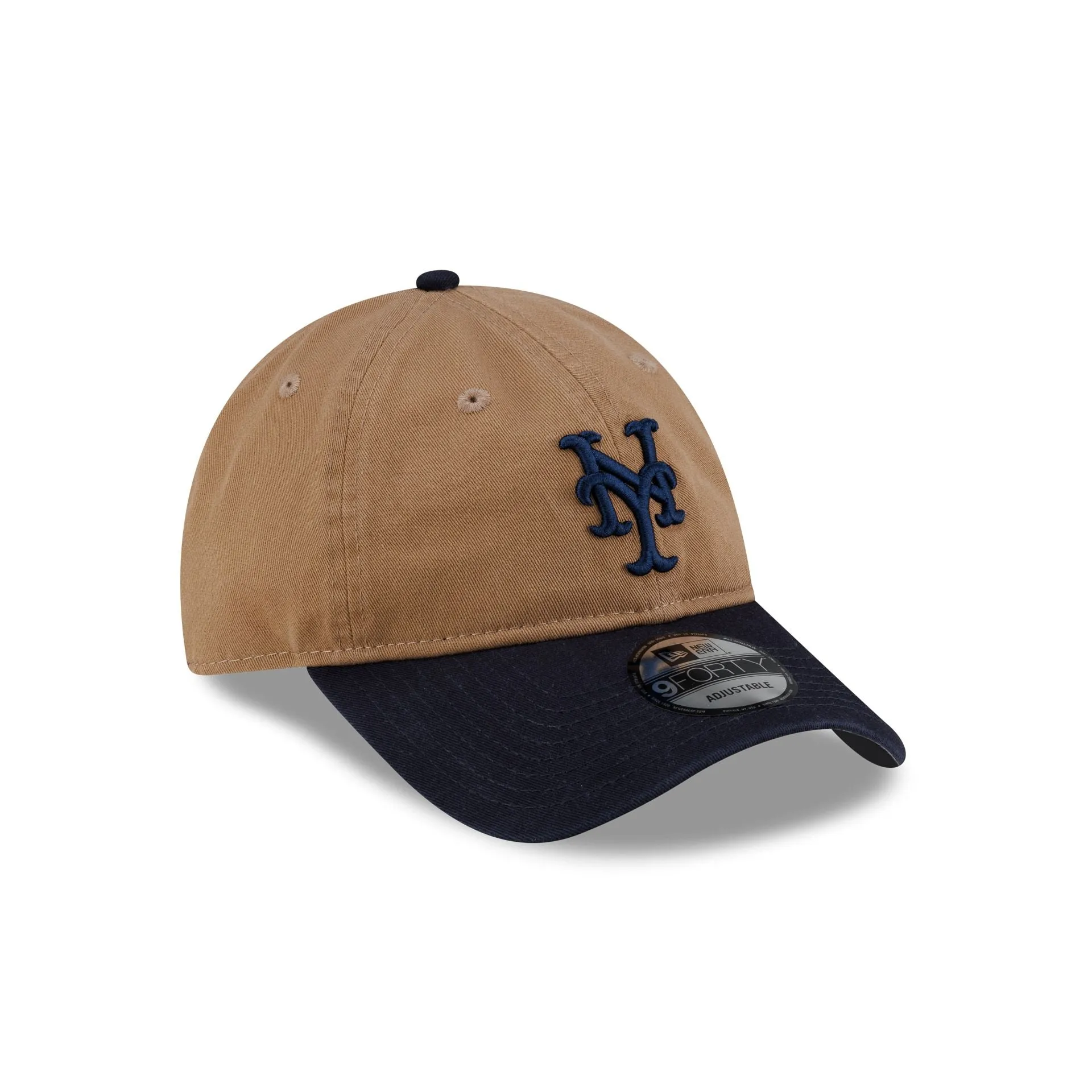 New York Mets Khaki 9FORTY Adjustable Hat sold by New Era product image thumbnail 3