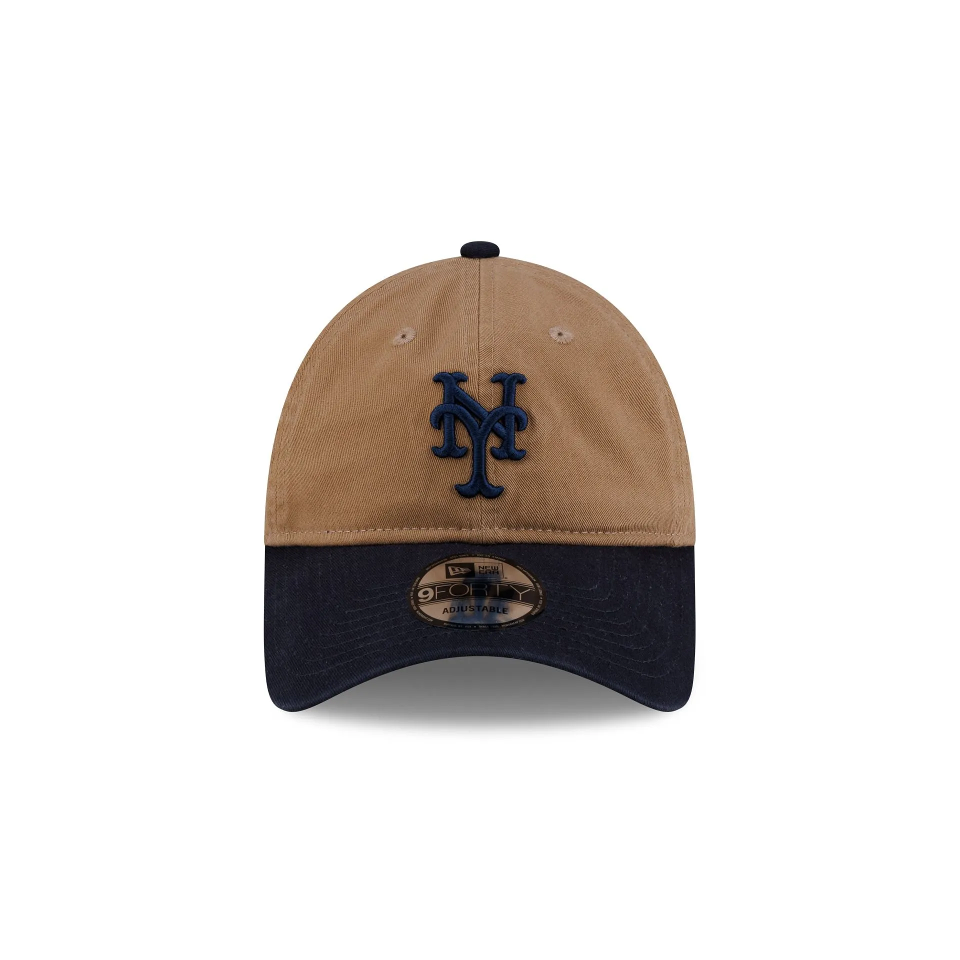 New York Mets Khaki 9FORTY Adjustable Hat sold by New Era product image thumbnail 2