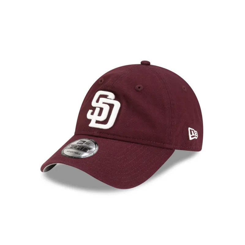 San Diego Padres Maroon 9FORTY Adjustable Hat made by New Era