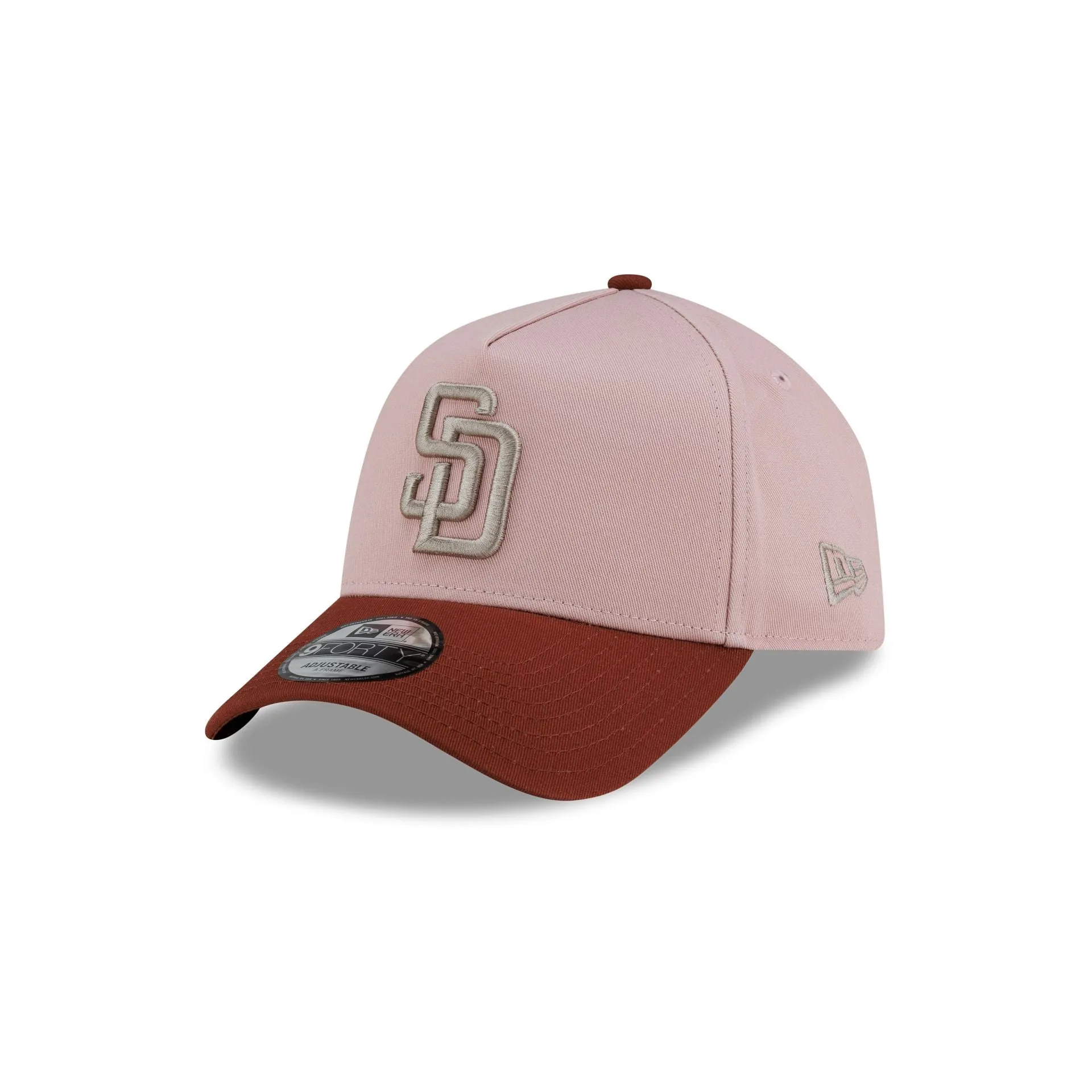 San Diego Padres Pink 9FORTY A-Frame Adjustable Hat sold by New Era