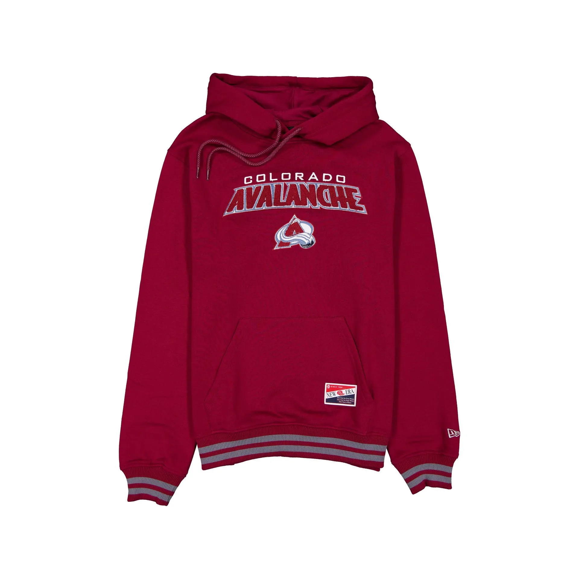 Colorado Avalanche Throwback Felt Logo Hoodie sold by New Era