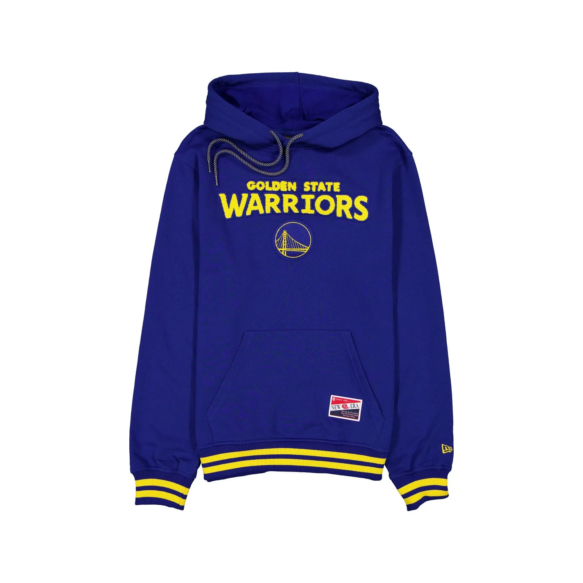 Golden State Warriors Throwback Felt Logo Hoodie sold by New Era