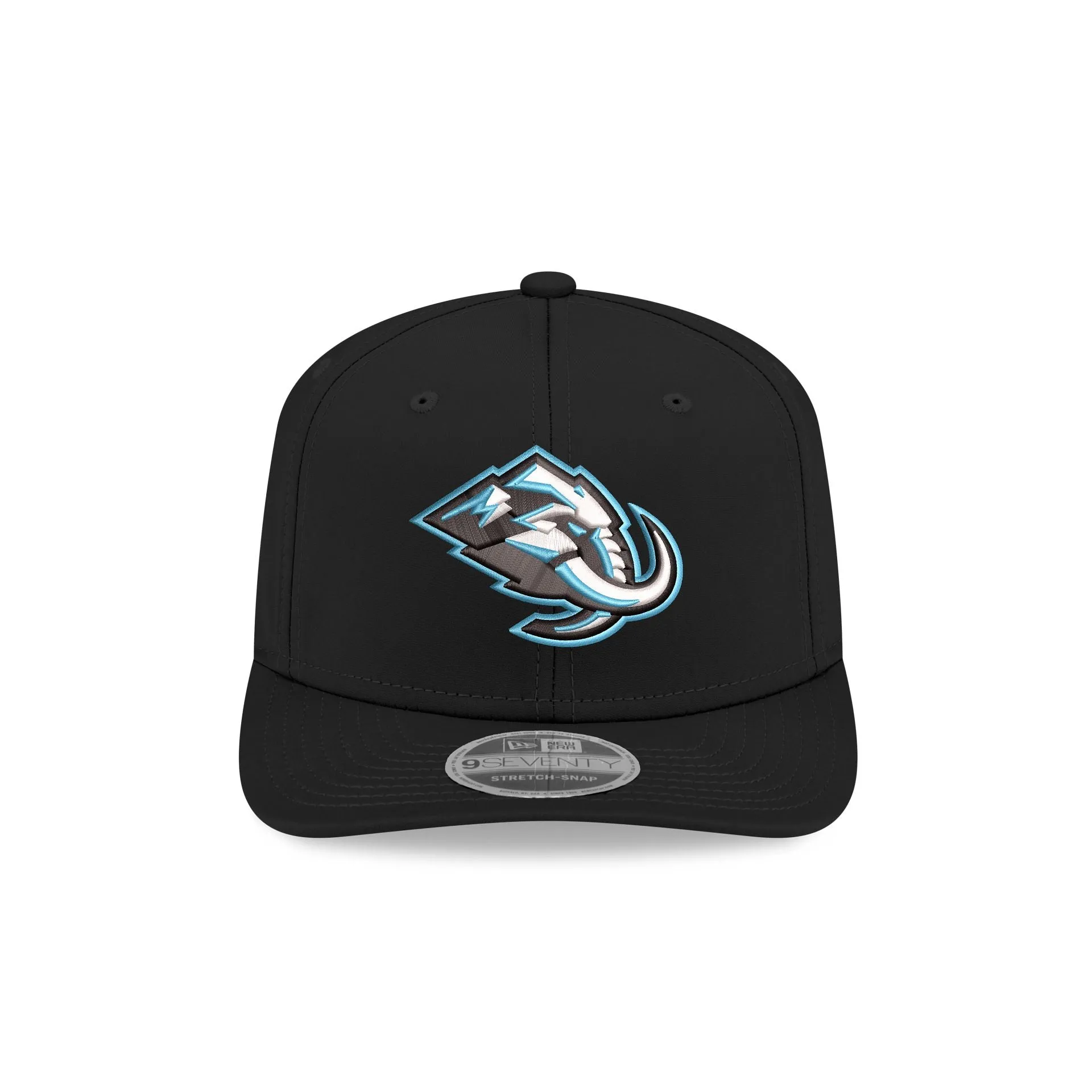Utah Mammoth Black 9SEVENTY Stretch-Snap Hat sold by New Era product image thumbnail 2