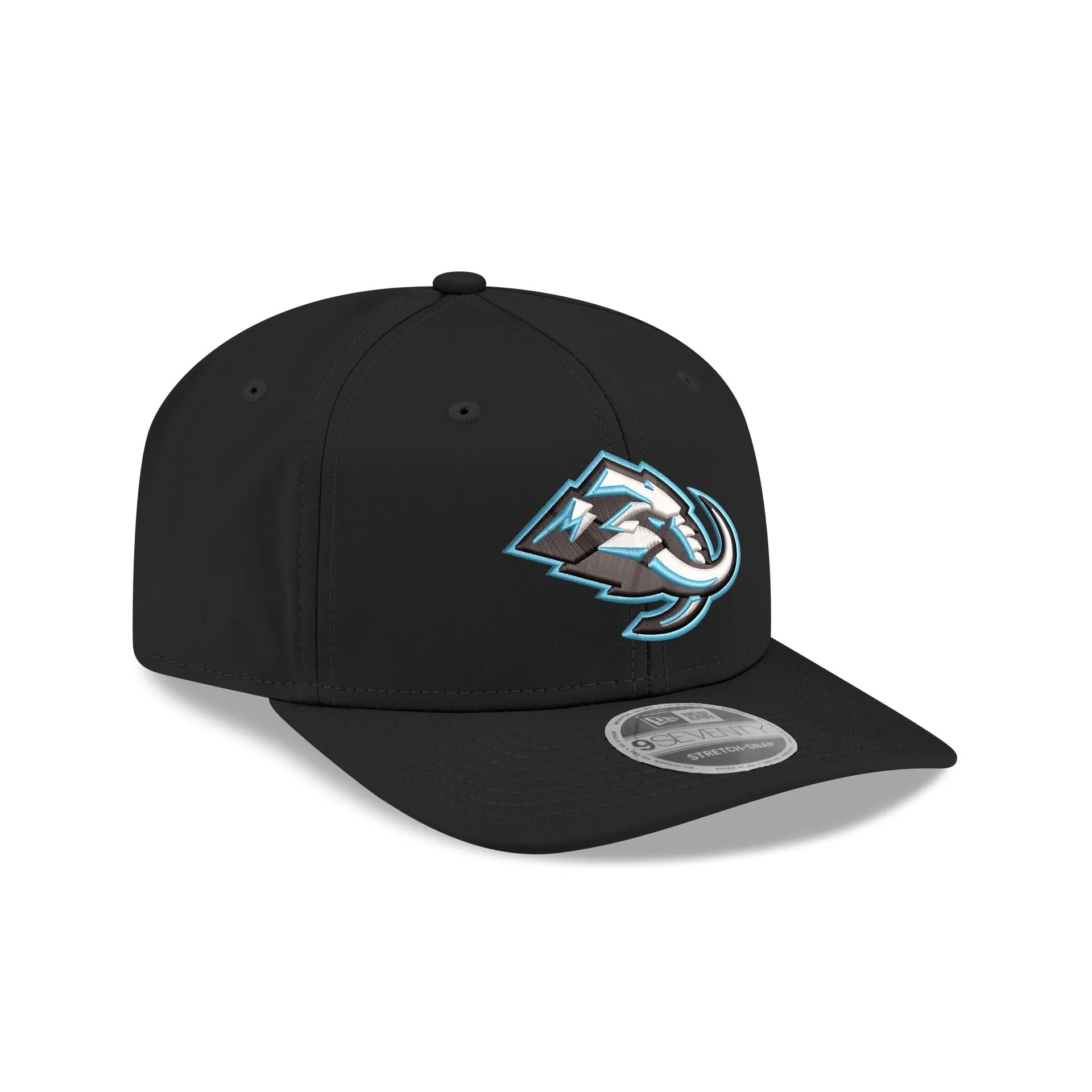 Utah Mammoth Black 9SEVENTY Stretch-Snap Hat sold by New Era product image thumbnail 3