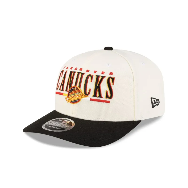 Vancouver Canucks First Shot 9SEVENTY Stretch-Snap Hat made by New Era