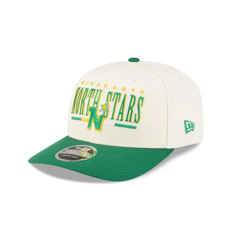 Minnesota North Stars First Shot 9SEVENTY Stretch-Snap Hat made by New Era