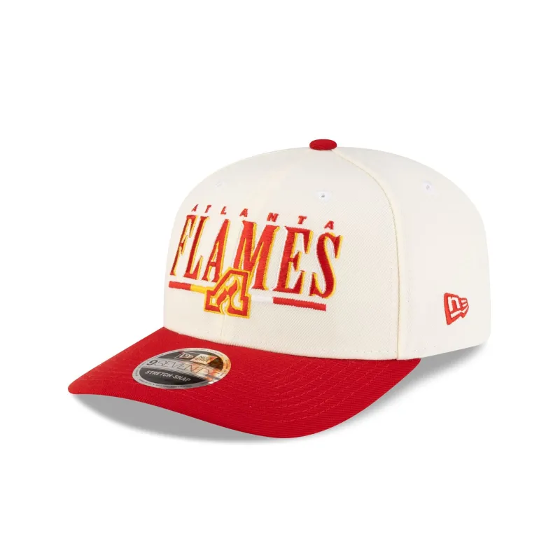 Atlanta Flames First Shot 9SEVENTY Stretch-Snap Hat made by New Era