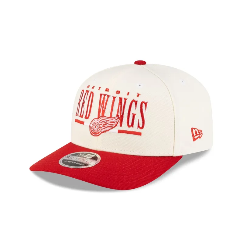 Detroit Red Wings First Shot 9SEVENTY Stretch-Snap Hat made by New Era