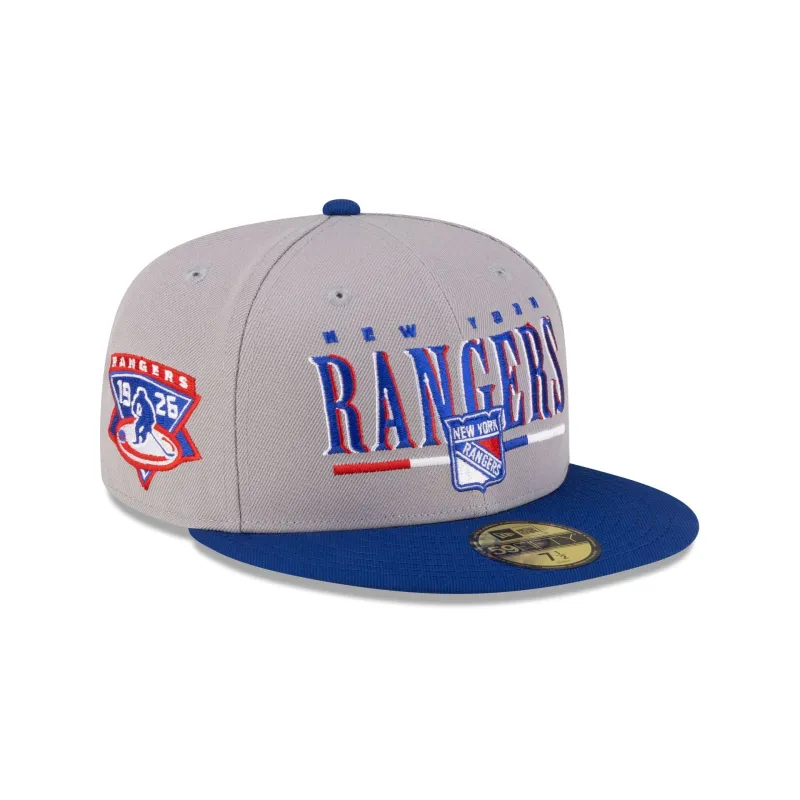New York Rangers First Shot 59FIFTY Fitted Hat made by New Era
