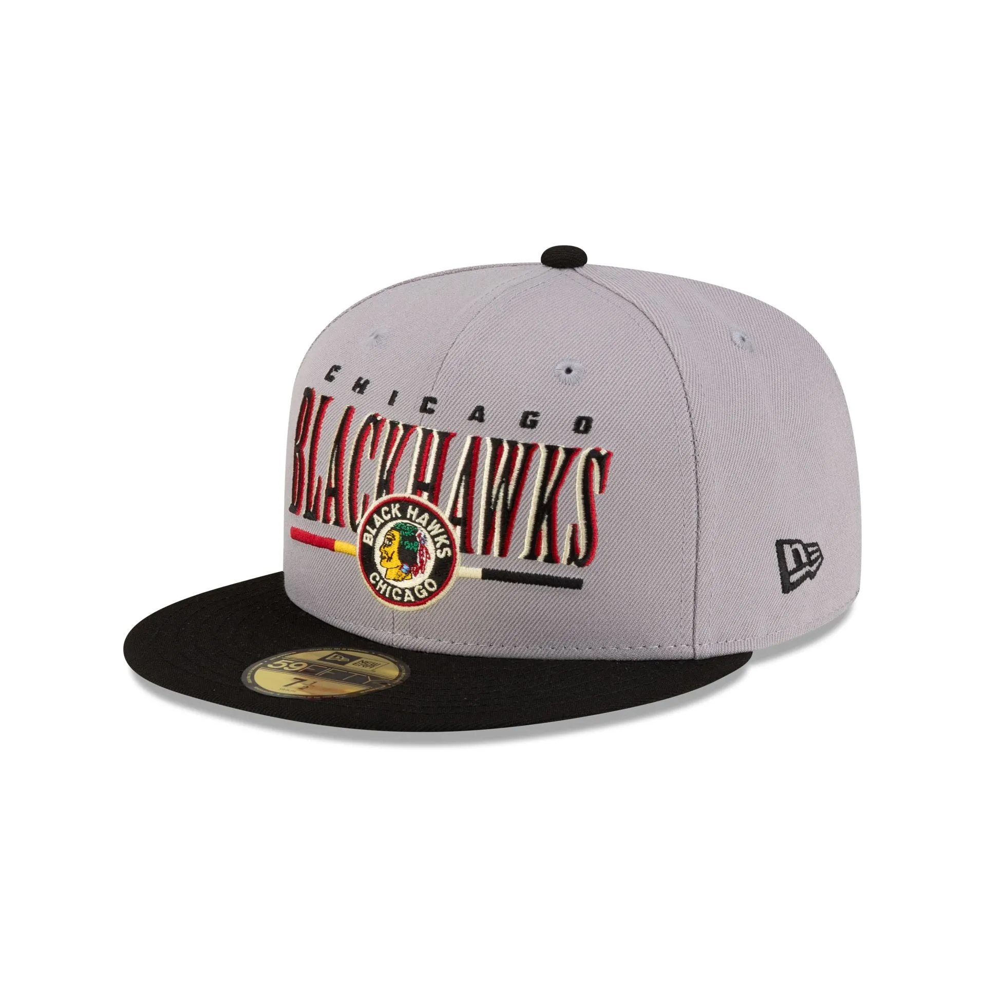 Chicago Blackhawks First Shot 59FIFTY Fitted Hat sold by New Era product image thumbnail 3