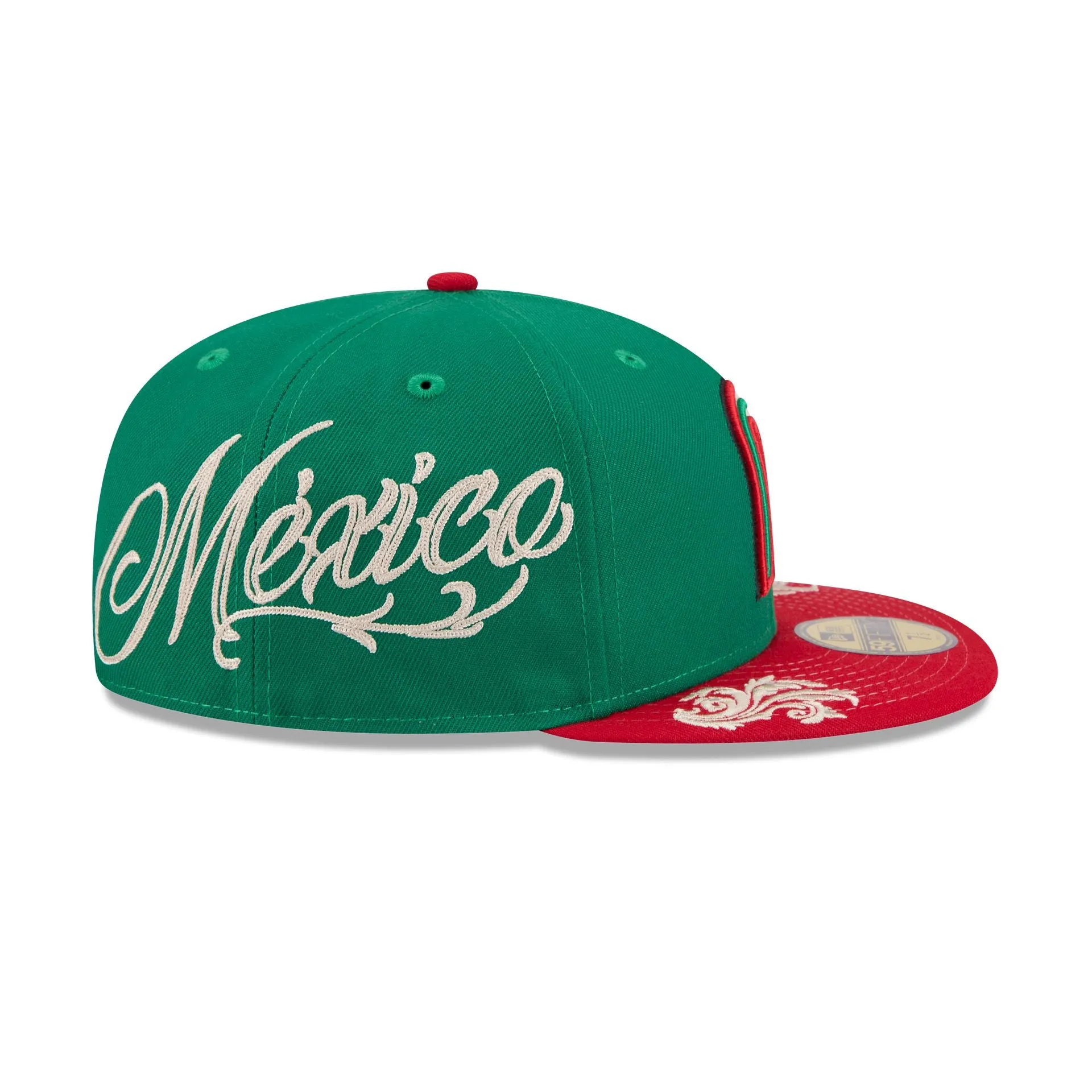 Mexico Baseball Script 59FIFTY Fitted Hat sold by New Era product image thumbnail 4