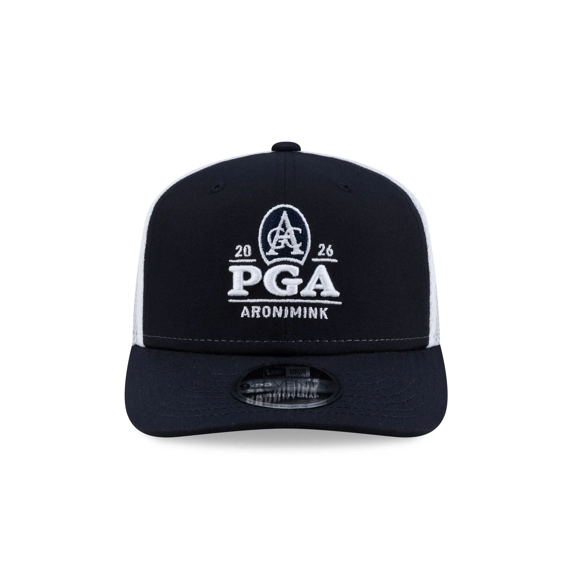 2026 PGA Championship Aronimink Navy 9SEVENTY Trucker Hat sold by New Era product image thumbnail 2