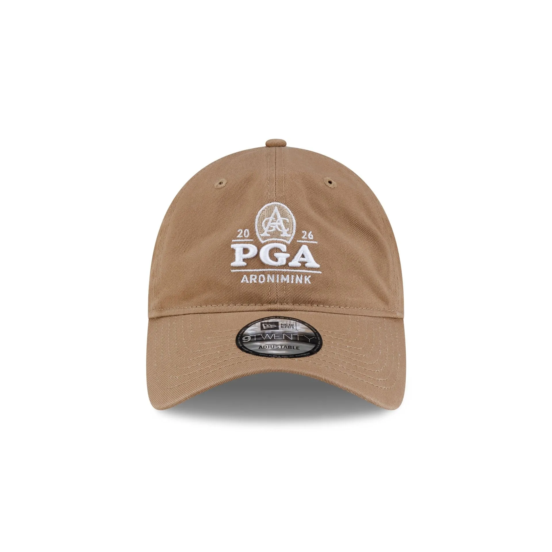2026 PGA Championship Aronimink Khaki 9TWENTY Adjustable Hat sold by New Era product image thumbnail 2