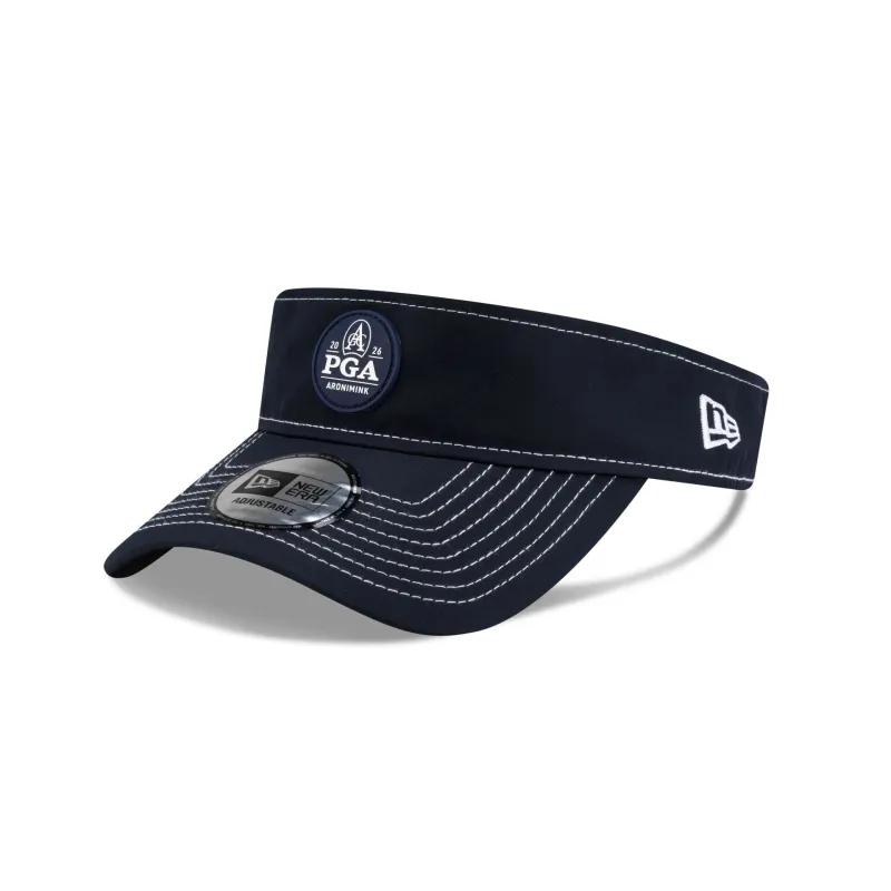 2026 PGA Championship Aronimink Light Royal Visor Adjustable Hat made by New Era