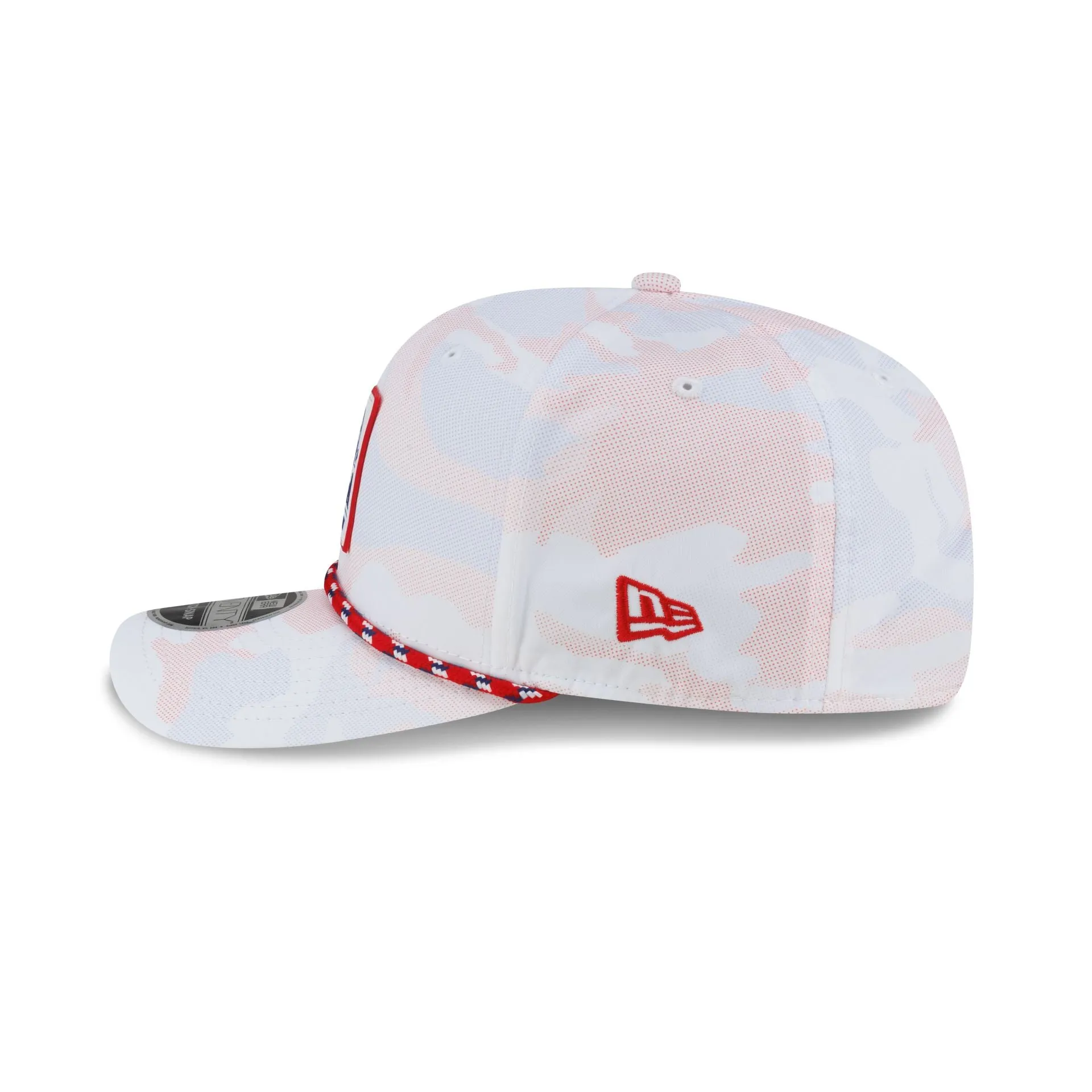 2026 PGA Championship Aronimink Scarlet Camo 9SEVENTY Stretch-Snap Hat sold by New Era product image thumbnail 4