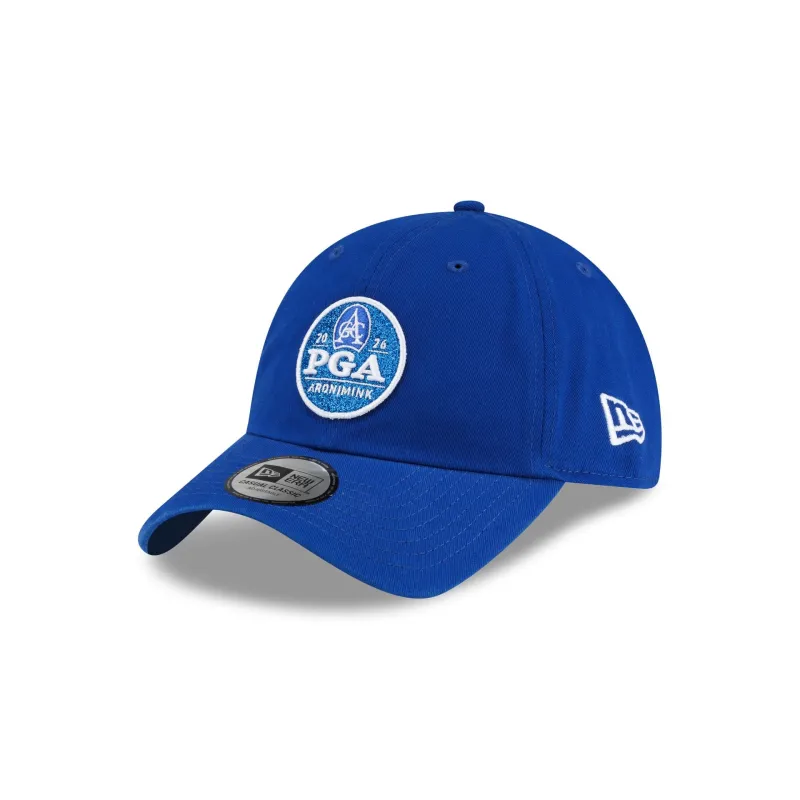 2026 PGA Championship Aronimink Light Royal Circle Women's Casual Classic Adjustable Hat made by New Era