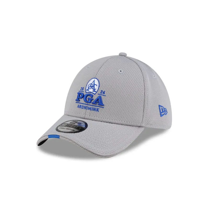2026 PGA Championship Aronimink Matte Gray 39THIRTY Stretch Fit Hat made by New Era