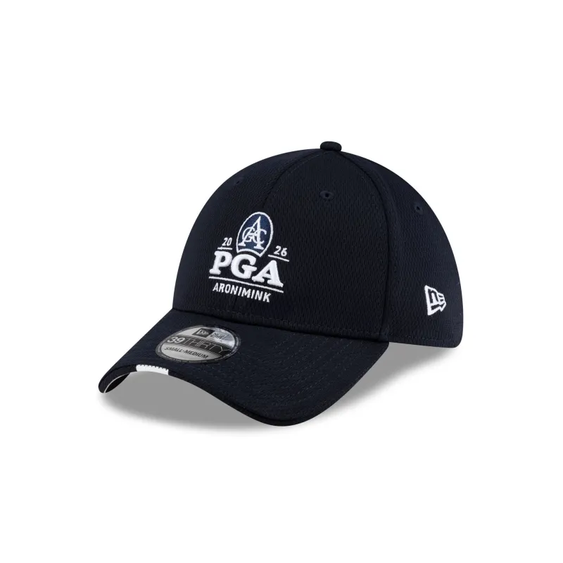 2026 PGA Championship Aronimink Matte Light Royal 39THIRTY Stretch Fit Hat made by New Era