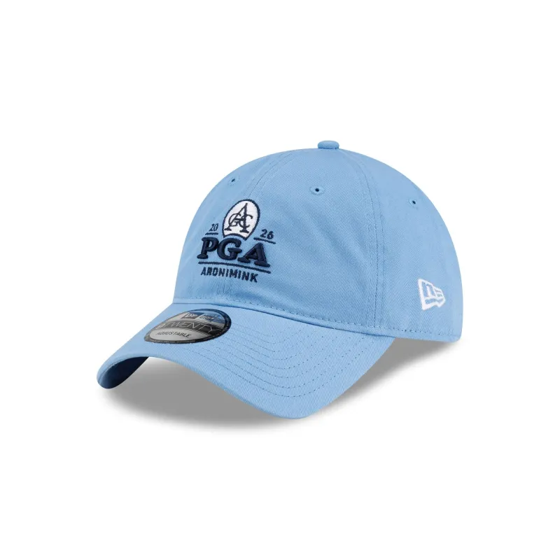2026 PGA Championship Aronimink Sky Blue 9TWENTY Adjustable Hat made by New Era