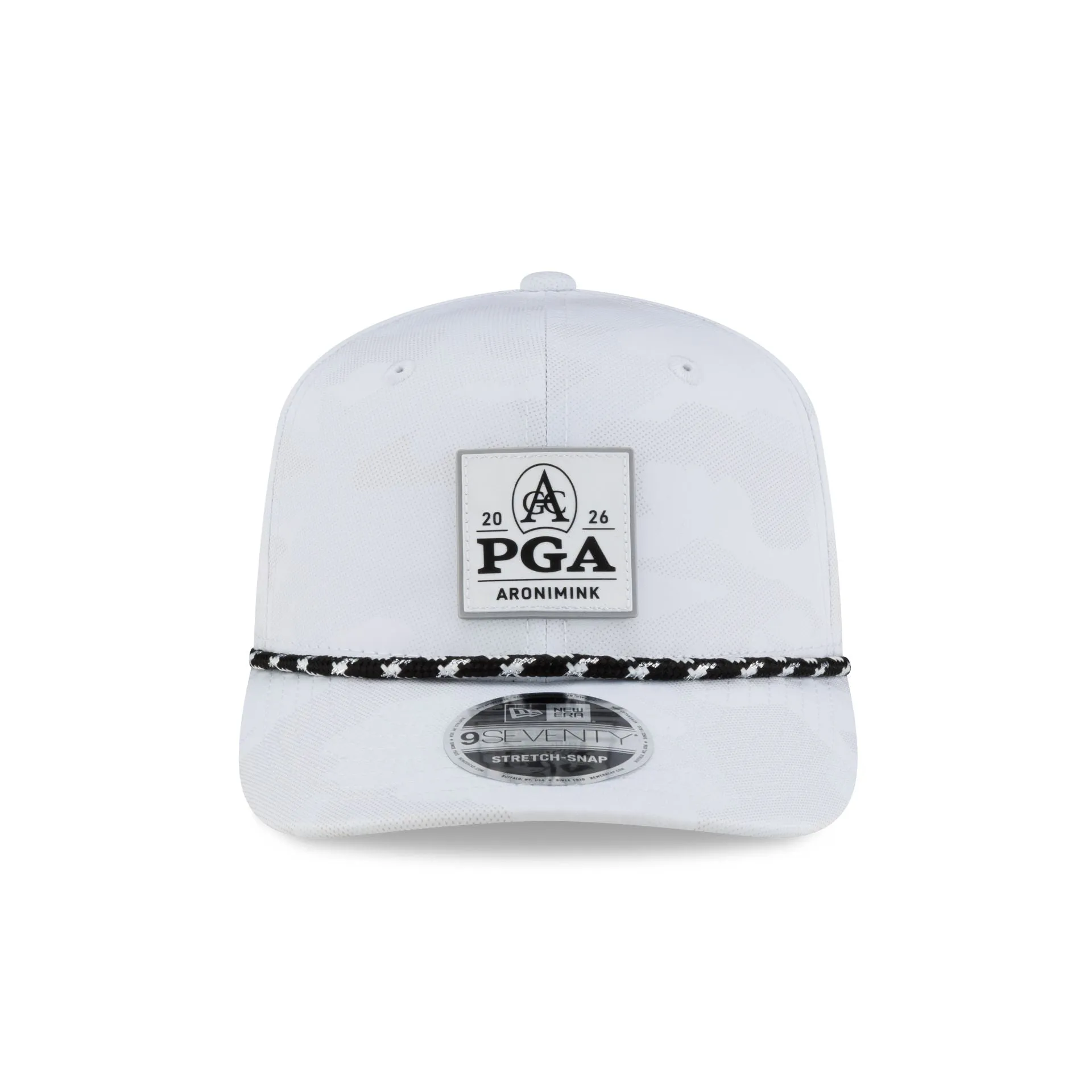 2026 PGA Championship Aronimink Black Camo 9SEVENTY Stretch-Snap Hat sold by New Era product image thumbnail 2