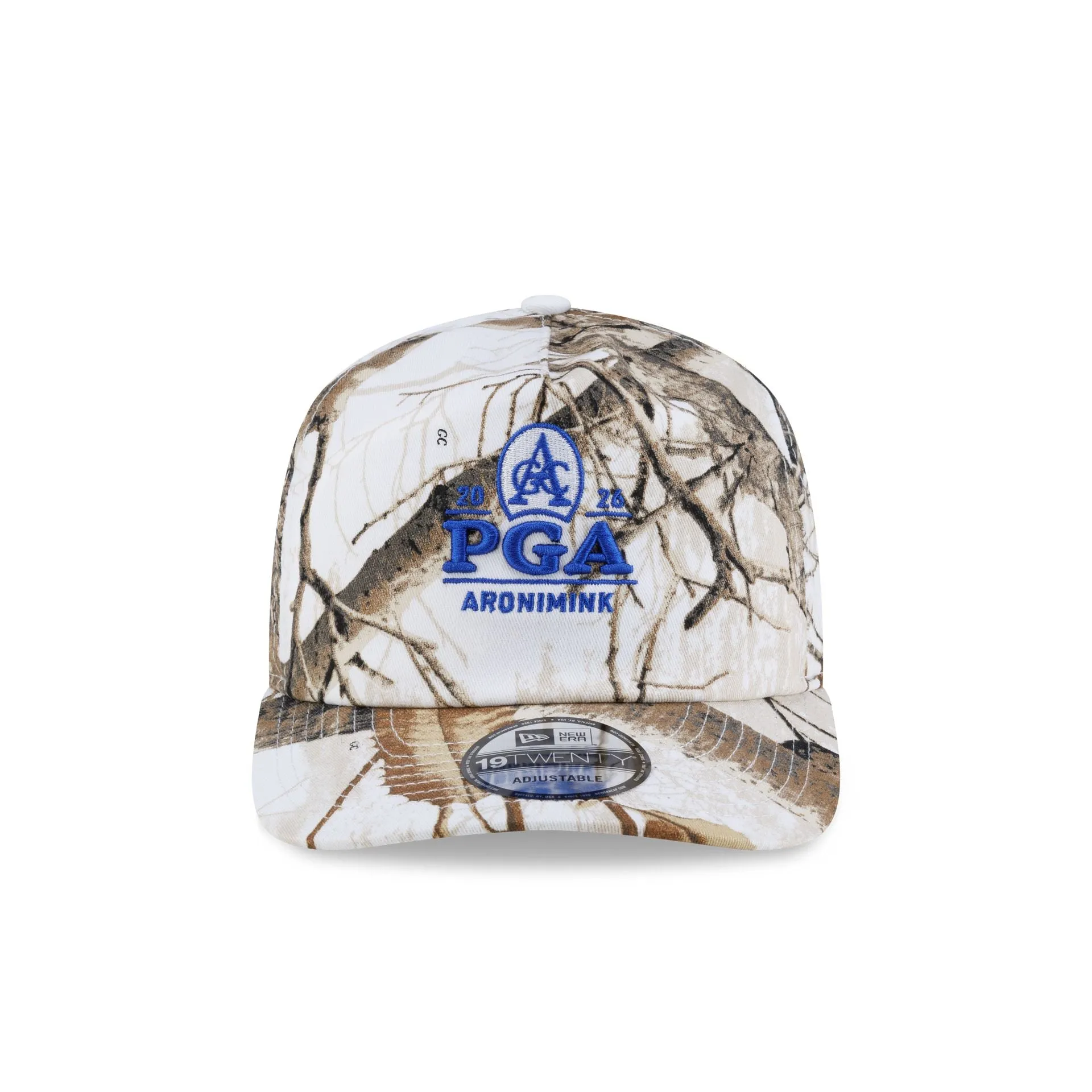 2026 PGA Championship Aronimink Realtree White 19TWENTY Adjustable Hat sold by New Era product image thumbnail 2